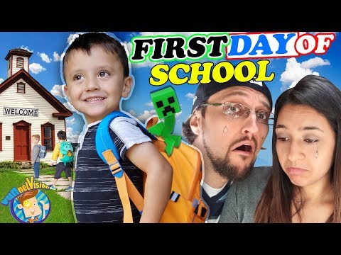 SHAWN&#039;S FIRST DAY OF SCHOOL! Dad Not Handling it So Well! (FV Family Vlog)
