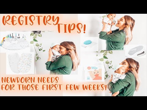NEWBORN MUST HAVES 2020// You NEED these in your registry!