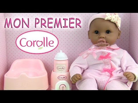 Corolle Poupée Baby Doll Mon Premier Bébé Calin Grand Coffret Accessoires Poupon