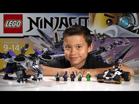 NINDROID MECHDRAGON - LEGO NINJAGO 2014 Set 70725 - Time-lapse Build, Unboxing &amp; Review!