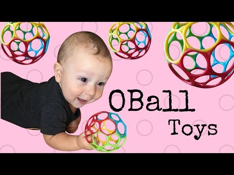 Joshy&#039;s OBall Toy Review - Only THE BEST Baby Ball Ever!