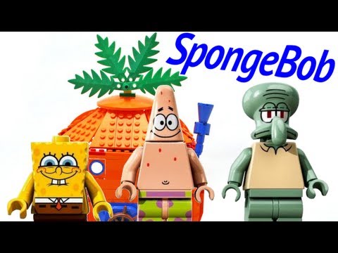 LEGO Good Neighbors at Bikini Bottom 3834 SpongeBob SquarePants Review - BrickQueen