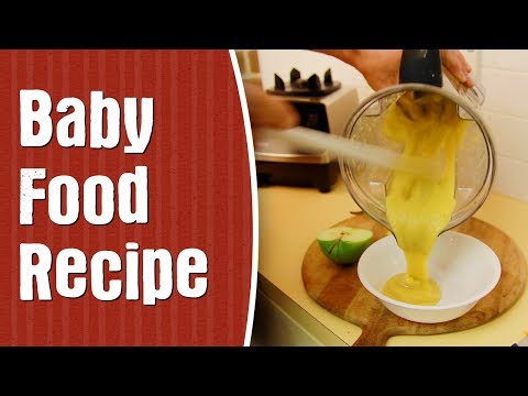 Easy RAW Baby Food Recipe — How To Make Baby Food