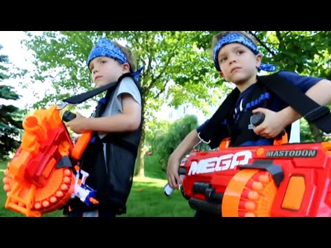 Nerf Blaster Battle Payback Time 8: Biggest Blasters for Kids