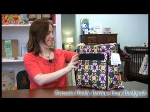 Smartmomma.com reviews the Petunia Pickle Bottom Boxy Backpack