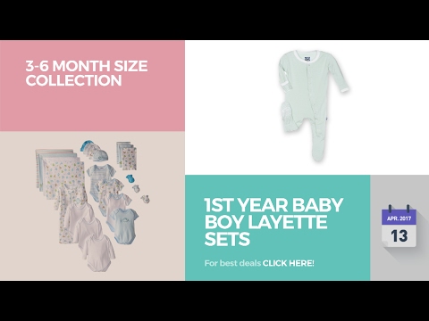 1St Year Baby Boy Layette Sets 3-6 Month Size Collection