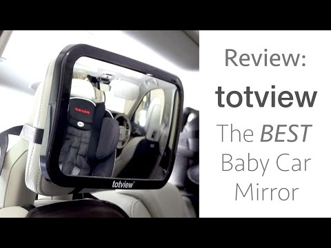 Totview The BEST Baby Car Mirror: Review + Installation!