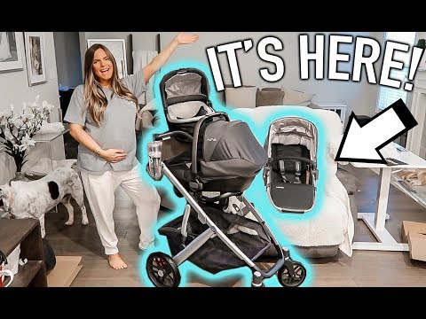 OUR STROLLER IS HERE! UNBOXING AND FIRST IMPRESSION | Casey Holmes Vlogs