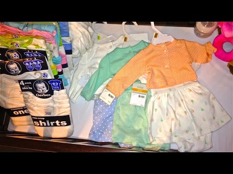 Baby Girl Newborn Clothing Haul | 23 Weeks Pregnant