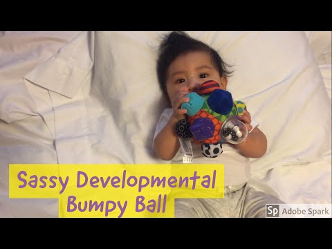 Sassy Developmental Bumpy Ball